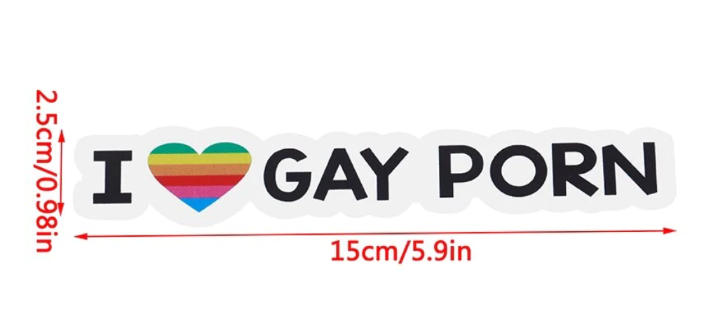 LGBTQ+ decal