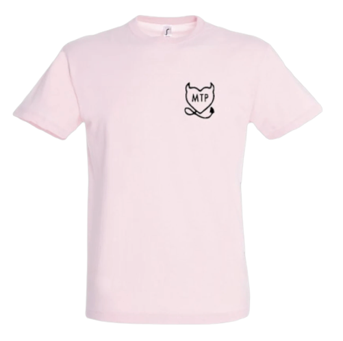 T-SHIRT MTP - ROSE PÂLE / S