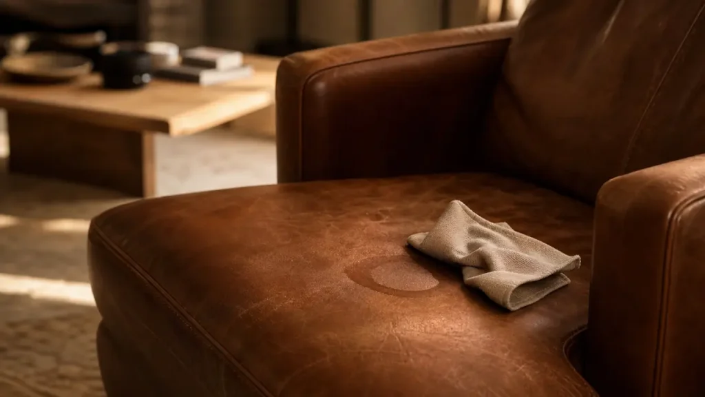 Cuir aniline : beauté naturelle, taches visibles et arbitrage avec le semi-aniline