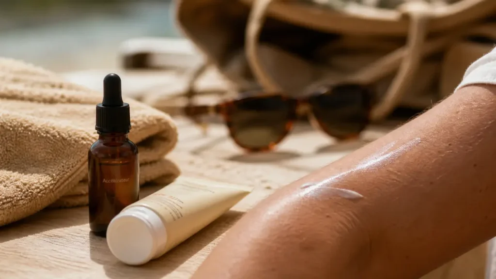 Bronzer plus vite sans brûler : ce qu’un accélérateur de bronzage puissant permet vraiment