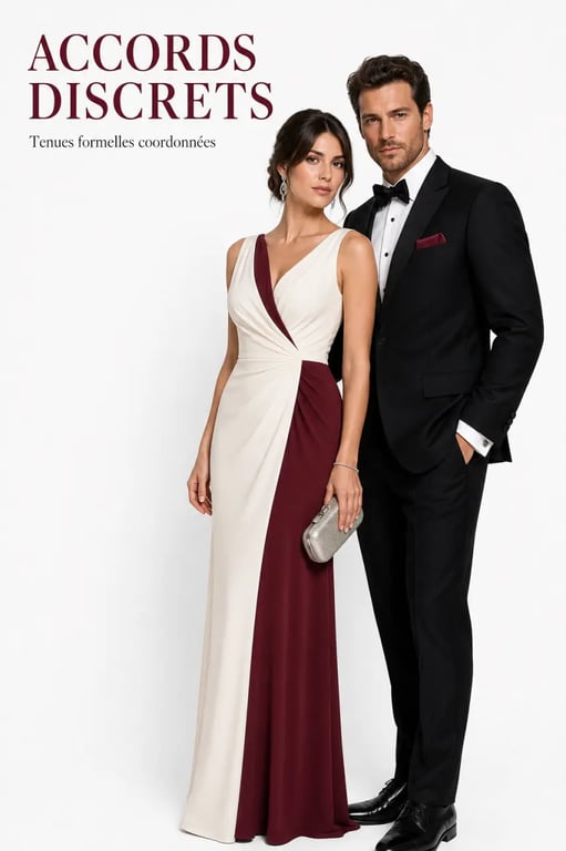 Comment harmoniser le style vestimentaire de son partenaire pour une soirée chic avec des rappels discrets