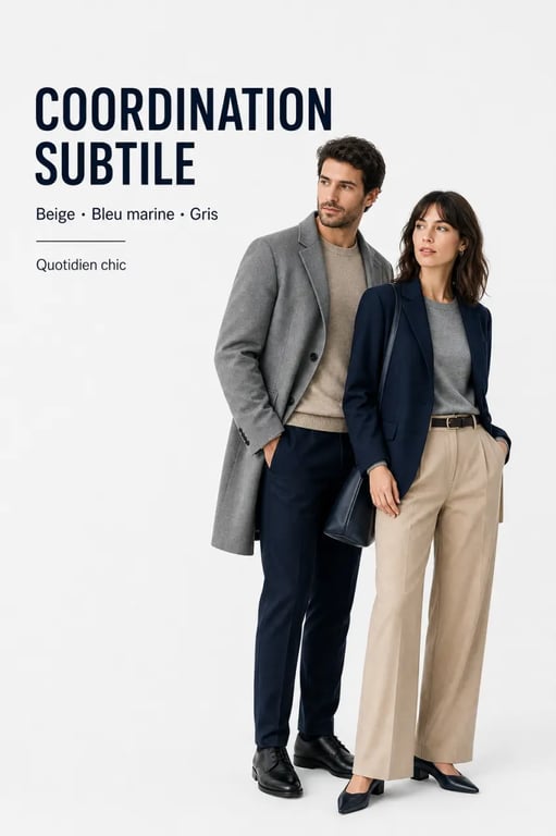 Comment harmoniser le style vestimentaire de son partenaire dans un couple aux tenues coordonnées avec subtilité