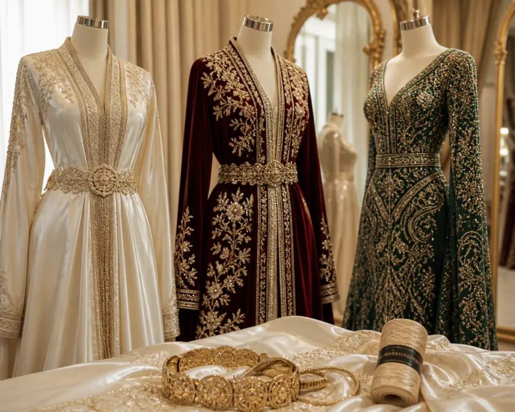 Caftan, takchita ou robe Dubaï : quelle robe arabe choisir pour un mariage ?