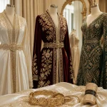 Mariage arabe robe : caftan takchita et robe Dubaï