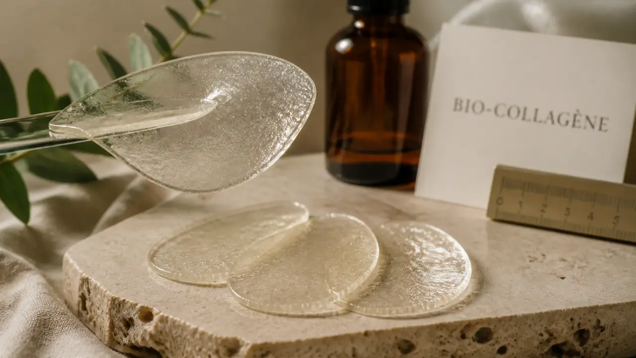 Masque collagene leaf avis : masque hydrogel collagène hydratant anti-rides