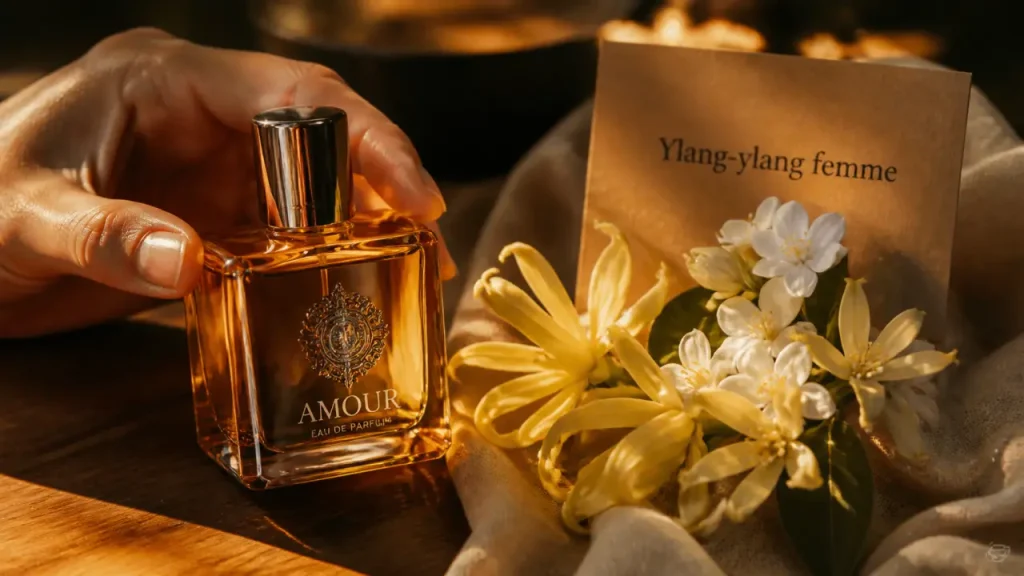 Parfum ylang-ylang femme : solaire, crémeux ou floral blanc, lequel choisir ?