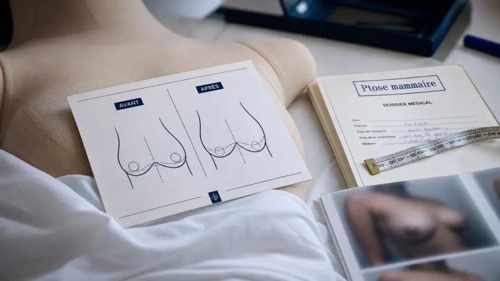 Ptose mammaire : causes, solutions chirurgicales et cicatrices à connaître