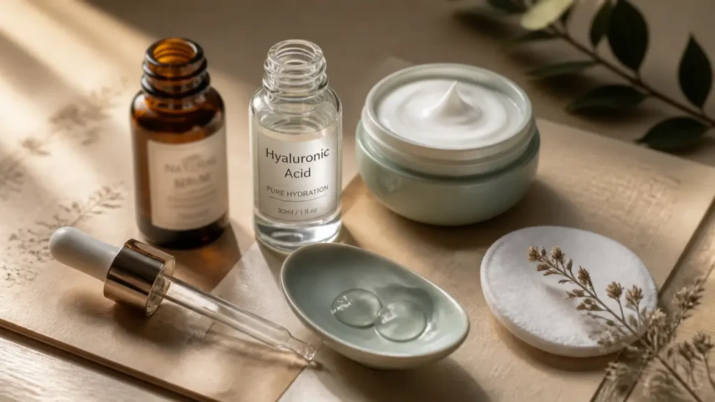 Vitamine C et acide hyaluronique : un duo compatible pour hydrater et raviver l’éclat