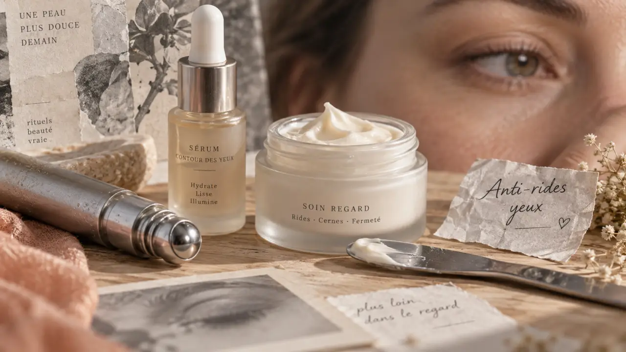 Anti ride yeux meilleur : roll-on et crème anti-rides pour les yeux