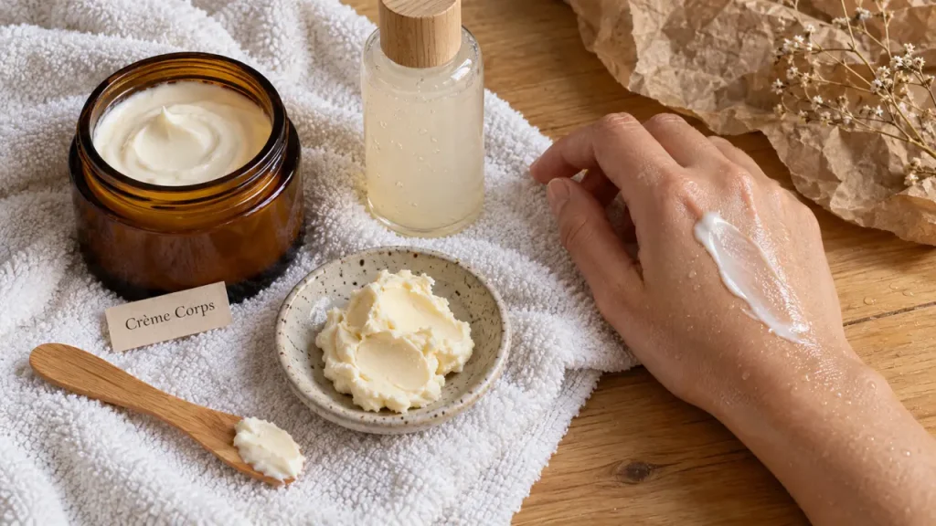 Crème corps : hydrater sans subir de film collant