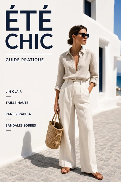 Comment adopter le chic décontracté pour vos prochaines vacances estivales : tenue de jour élégante et confortable en bord de mer