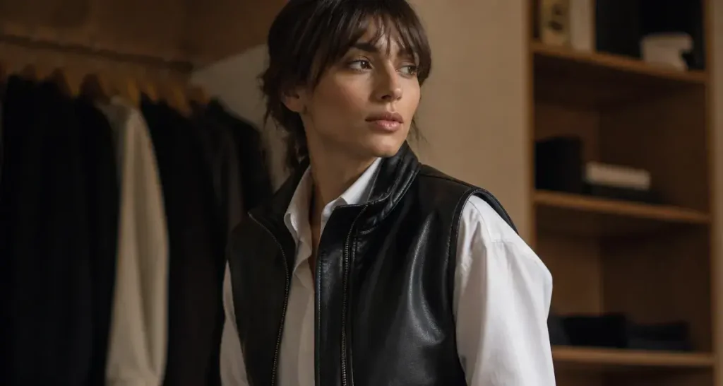 Gilet cuir sans manche femme : le style biker n&rsquo;est qu&rsquo;une option parmi d&rsquo;autres