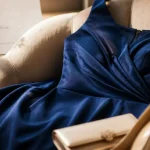Robe pour mariage bleu : coupe et longueur