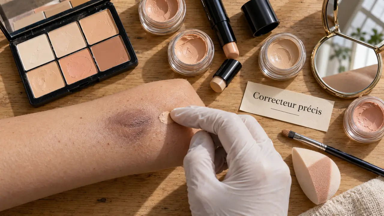 Correcteur maquillage pour camoufler les cernes sans marquer les ridules