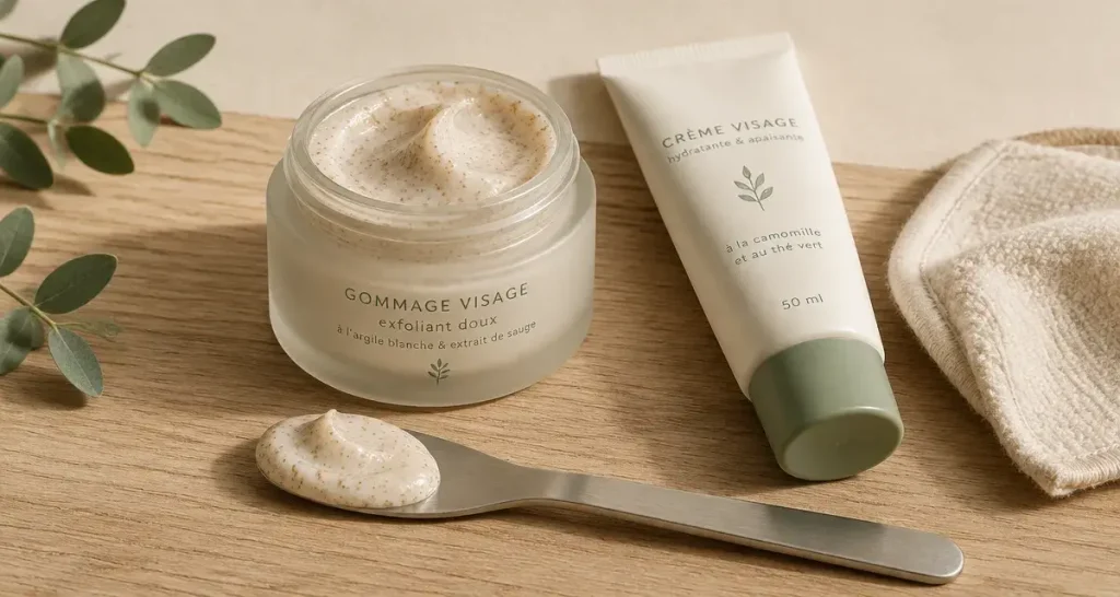 Crème exfoliante visage : lisser le teint sans fragiliser la peau