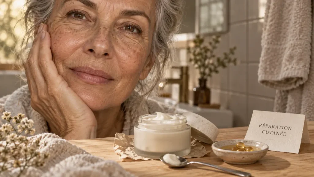 Crème visage à 80 ans : pourquoi l&rsquo;hydratation seule ne suffit plus