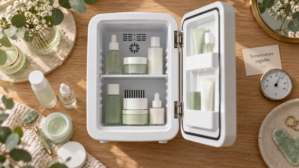 Frigo cosmétique : la température et le bruit comptent plus que le design